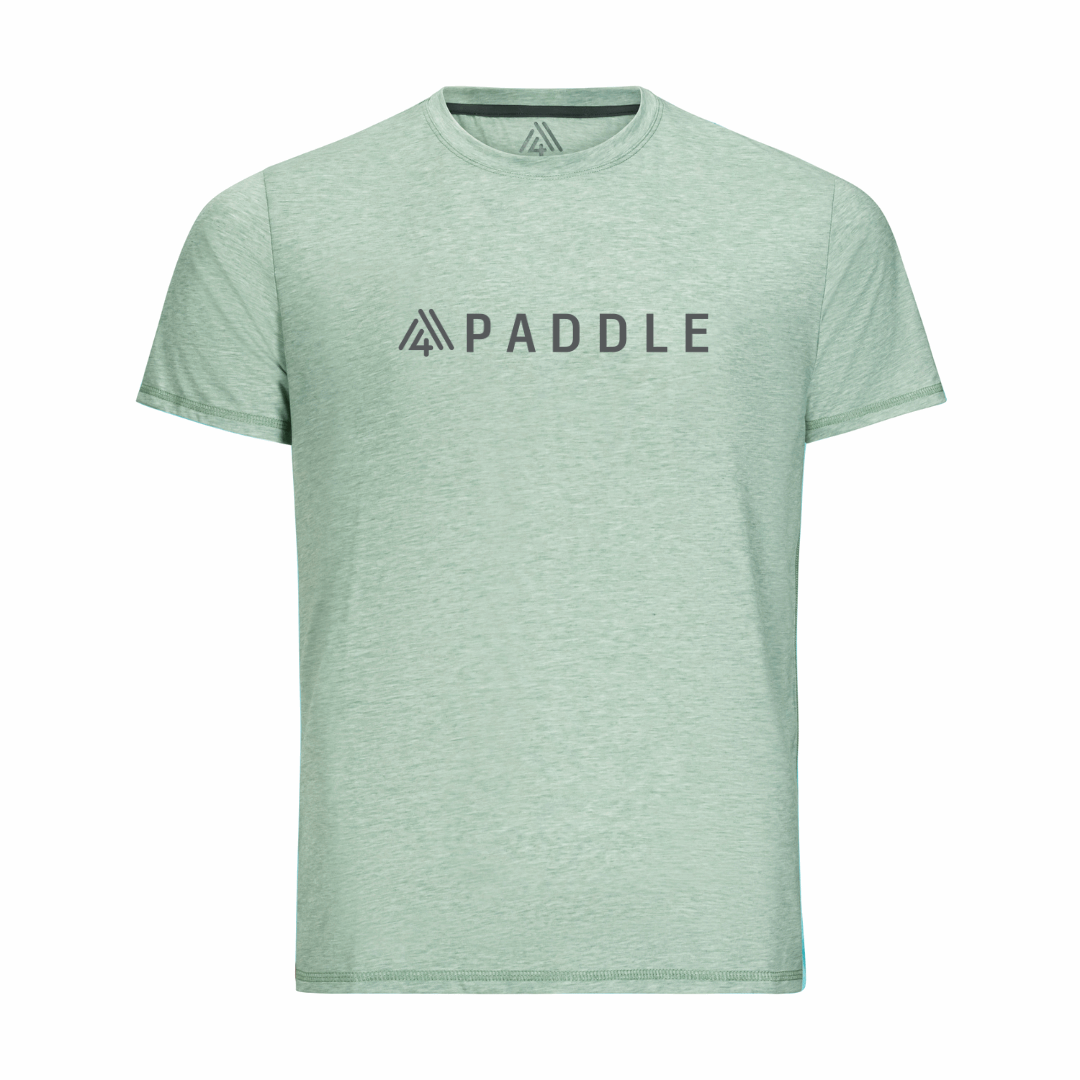 Men's Hybrid Tee - Paddle Mint