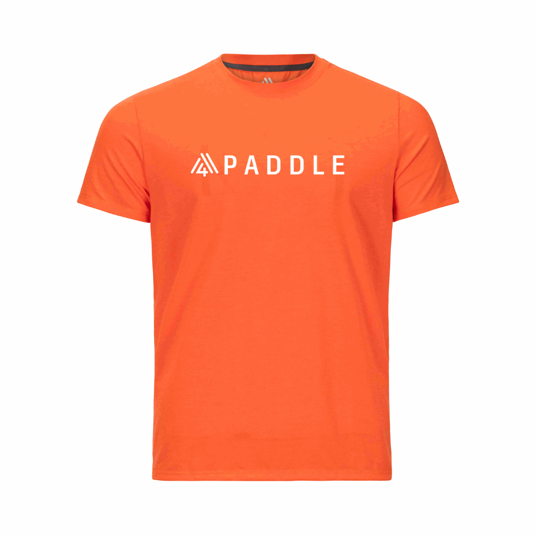 Men's Hybrid Tee - Paddle Orange