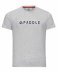 Youth Hybrid Tee - Paddle Heather Silver