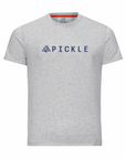 Youth Hybrid Tee - Pickle Heather Silver