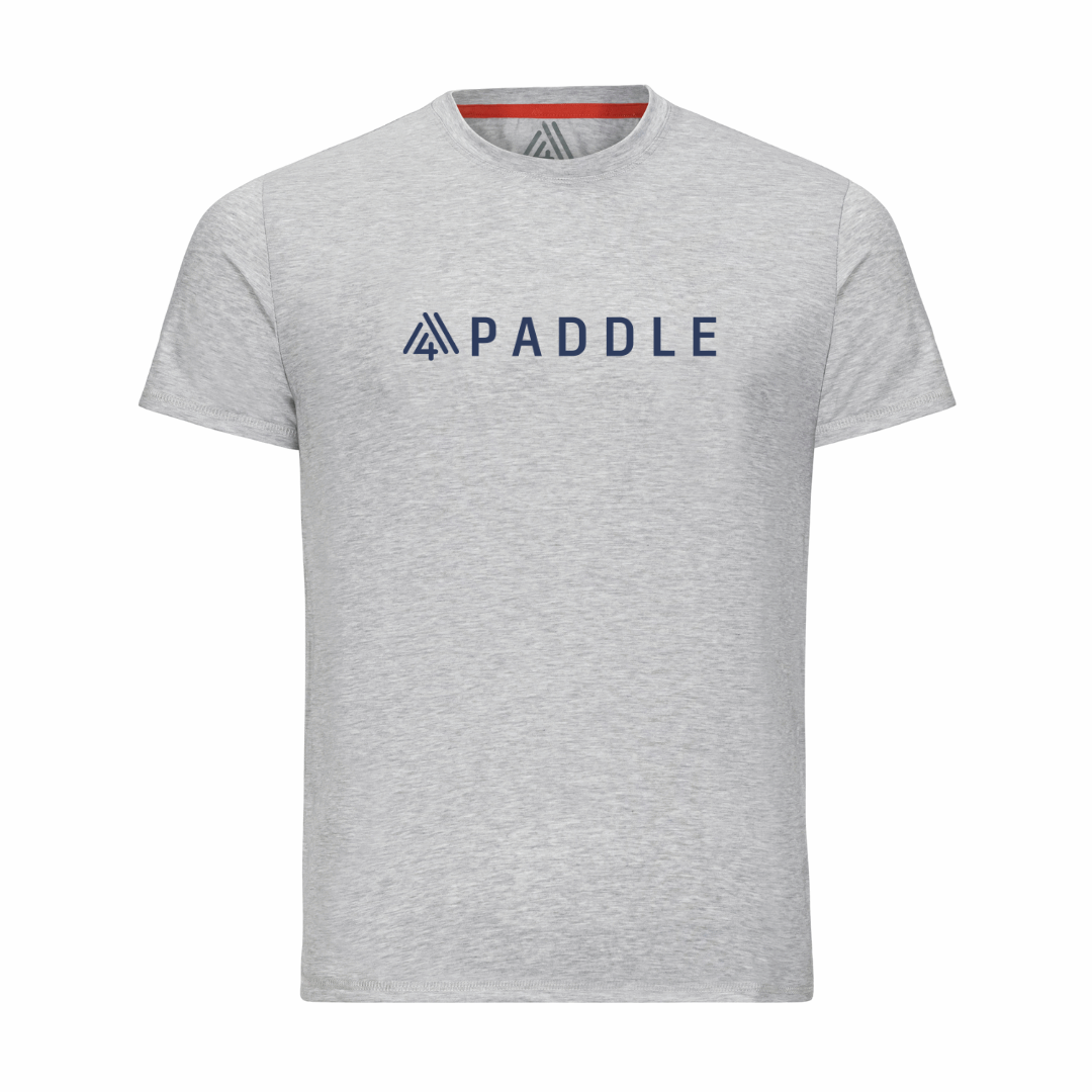 Men's Hybrid Tee - Paddle Heather Silver