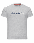 Youth Hybrid Tee - Padel Heather Silver