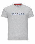 Youth Hybrid Tee - Padel Heather Silver