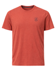 Men's Hybrid Tee - Squash Brick