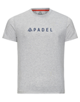 Men's Hybrid Tee - Padel Heather Silver