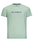 Men's Hybrid Tee - Tennis Mint