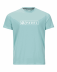 Men's WAYM4 Hybrid Tee - Padel Aruba Blue