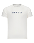 Men's Hybrid Tee - Padel White