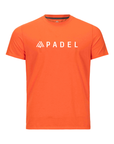 Men's Hybrid Tee - Padel Orange