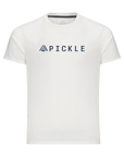 Men's Hybrid Tee - Pickle White