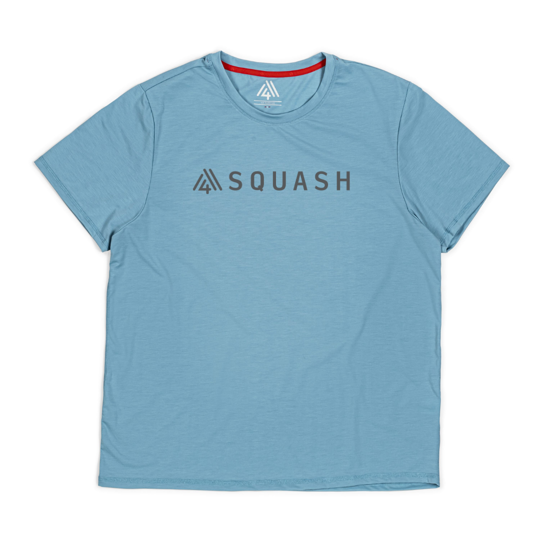 Men's Hybrid Tee - Squash Arctic Blue