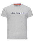 Men's Hybrid Tee - Pickle Heather Silver