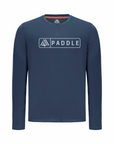 Men's Hybrid Long Sleeve Tee - Paddle Navy