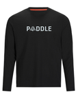 Men's Hybrid Long Sleeve Tee - Paddle Black