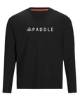Men's Hybrid Long Sleeve Tee - Paddle Black