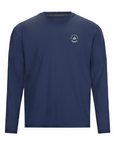 Men's Hybrid Long Sleeve Tee - Paddle Blue Indigo