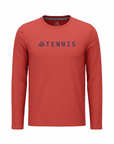 Men's Hybrid Long Sleeve Tee - Tennis Brick