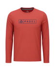 Men's Hybrid Long Sleeve Tee - Padel Brick