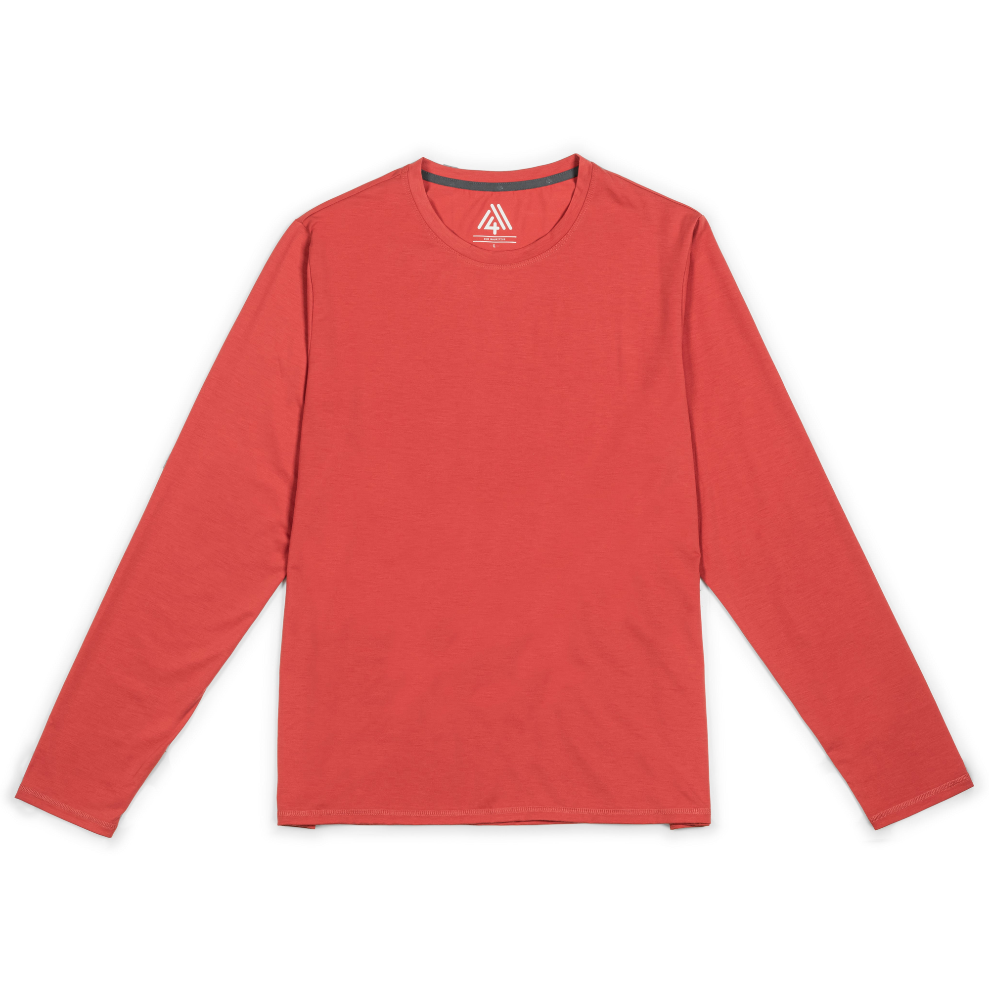 Men's Hybrid Long Sleeve Tee Brick