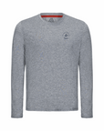 Men's Hybrid Long Sleeve Tee - Padel Heather Grey