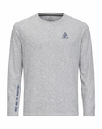 Men's WAYM4 Hybrid Long Sleeve Tee - Paddle Heather Silver
