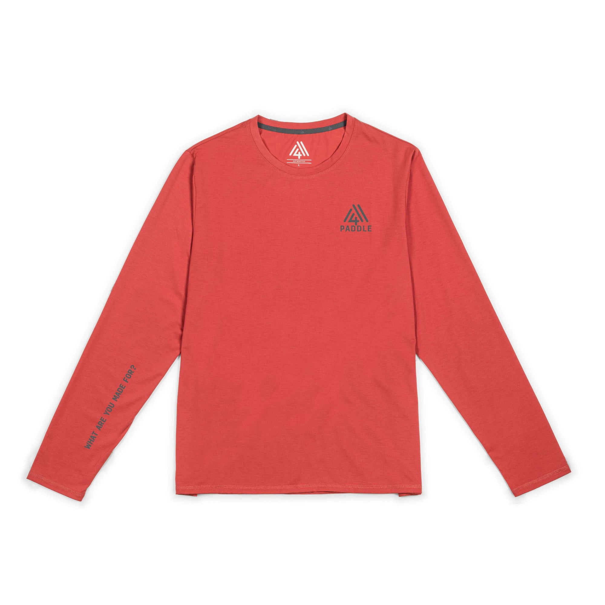 Men's WAYM4 Hybrid Long Sleeve Tee - Paddle Brick