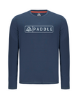 Men's Hybrid Long Sleeve Tee - Paddle Navy