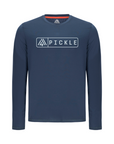 Men's Hybrid Long Sleeve Tee - Pickle Navy