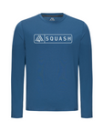 Men's Hybrid Long Sleeve Tee - Squash Ensign Blue