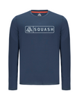 Men's Hybrid Long Sleeve Tee - Squash Navy