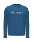 Men's Hybrid Long Sleeve Tee - Tennis Ensign Blue