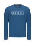 Men's Hybrid Long Sleeve Tee - Paddle Ensign Blue