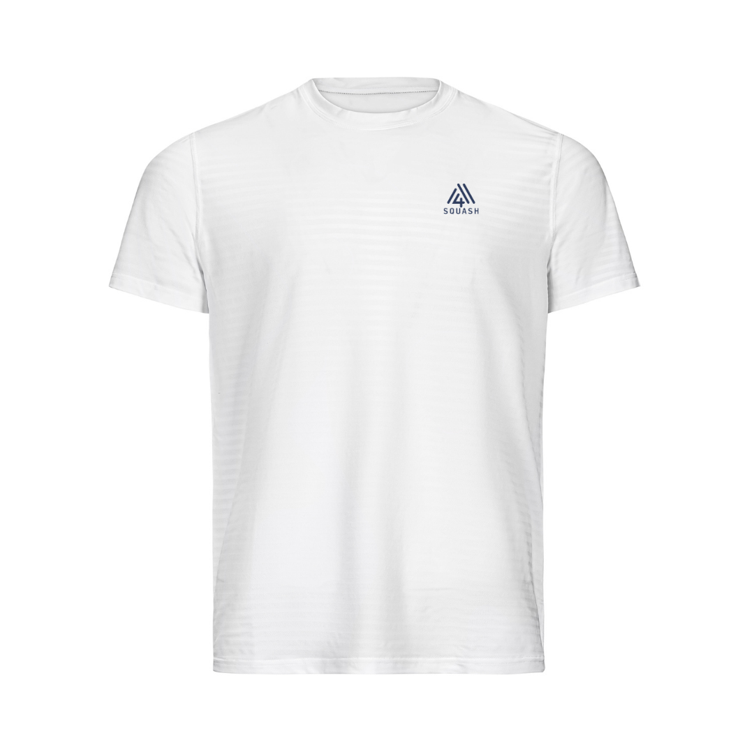 Men's Activestripe Tee - Squash WHITE