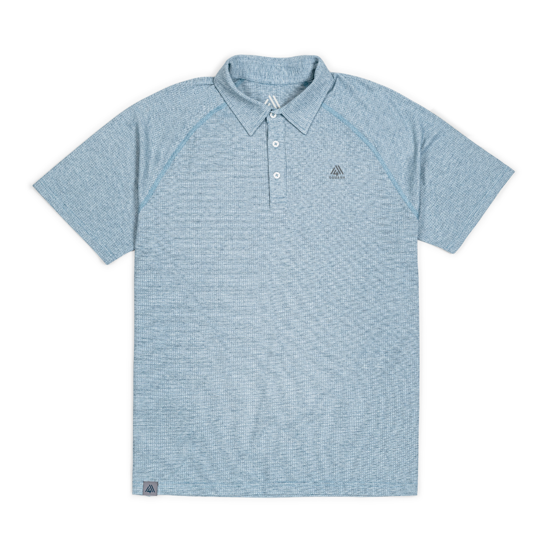 Men's PERF-ormance Polo - Squash Light Blue