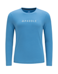 Women's Hybrid Long Sleeve Tee - Paddle Light Blue