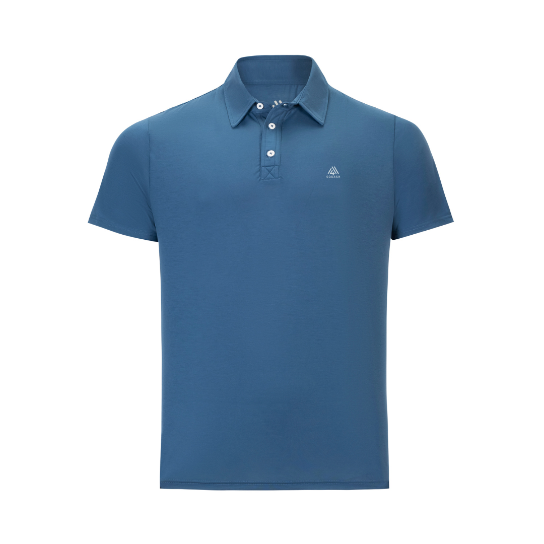 Men's Hybrid Polo - Squash Ensign Blue