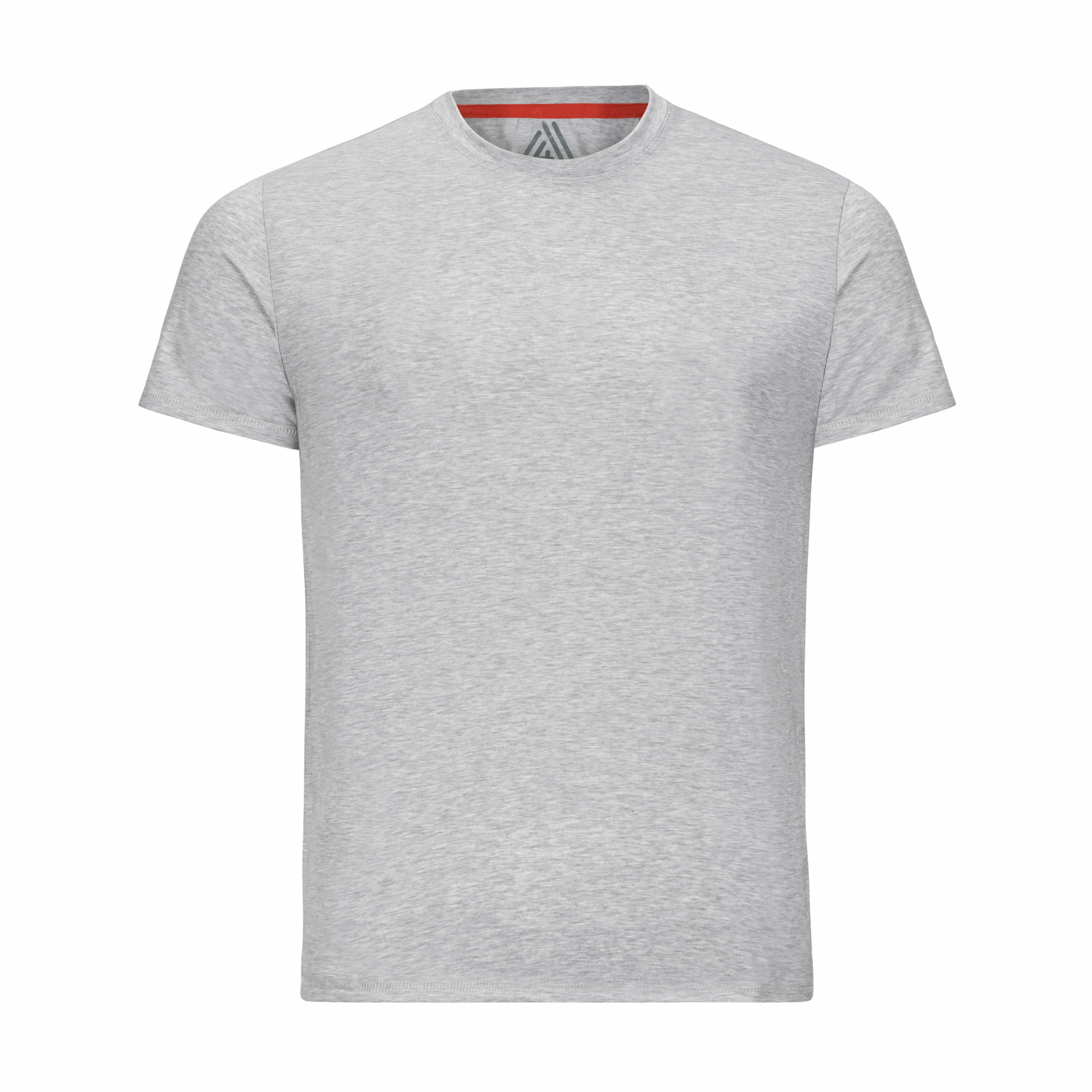 Men's Hybrid Tee Heather Silver