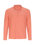 Men's Perpetual Quarter Zip - Paddle Breton Red