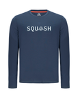 Men's Hybrid Long Sleeve Tee - Squash Navy