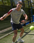 Men's Hybrid Tee - Padel