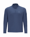Youth Perpetual 1/4 Zip Blue Indigo
