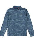 Men's Perpetual Quarter Zip - Paddle Ensign Blue Camo