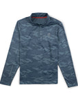 Men's Perpetual Quarter Zip - Tennis Ensign Blue Camo
