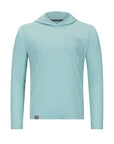 Men's Hybrid Hoodie Aruba Blue