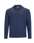 Youth Hybrid Hoodie Blue Indigo