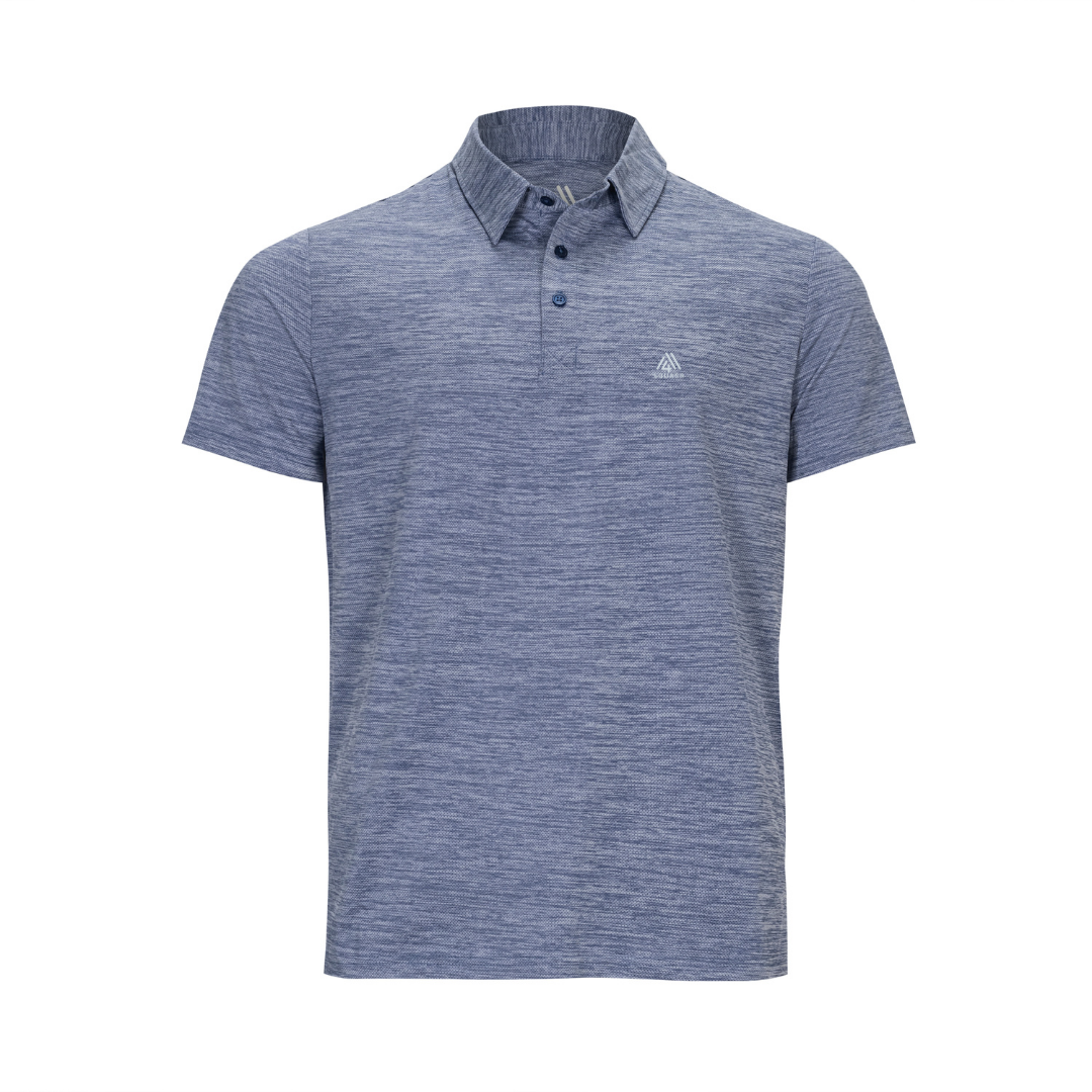 Elite Polo - Squash Blue Indigo