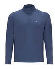 Men's Perpetual Quarter Zip Blue Indigo