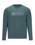 Men's Hybrid Long Sleeve Tee - Padel Pine