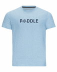 Men's Hybrid Tee - Paddle Heather Blue