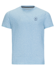 Men's Hybrid Tee - Squash Heather Blue